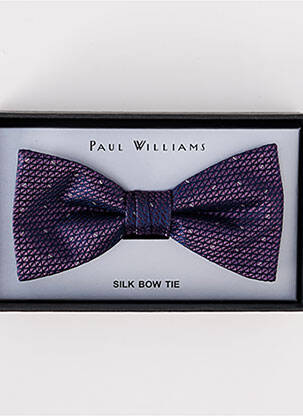 Papion broderie violet PAUL WILLIAMS bărbat