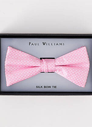 Papion broderie roz PAUL WILLIAMS bărbat