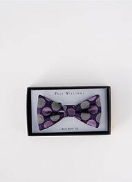 Papion imprimeu cu buline violet PAUL WILLIAMS homme