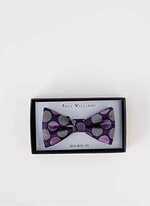 Papion violet PAUL WILLIAMS bărbat