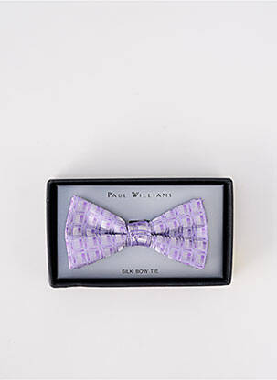 Papion broderie violet PAUL WILLIAMS bărbat