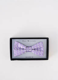 Papion broderie violet PAUL WILLIAMS homme
