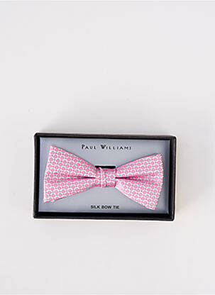 Papion broderie roz PAUL WILLIAMS bărbat