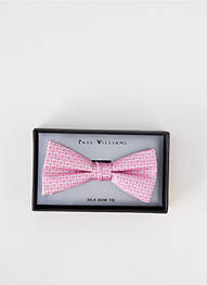 Papion broderie roz PAUL WILLIAMS homme