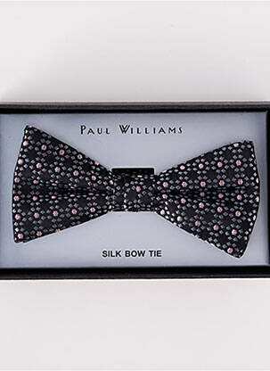 Papion broderie negru PAUL WILLIAMS bărbat