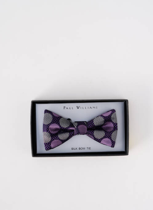 Papion violet PAUL WILLIAMS bărbat