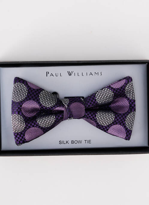 Papion violet PAUL WILLIAMS bărbat