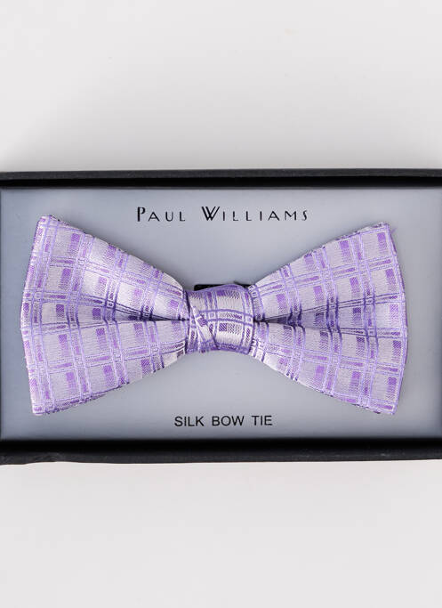 Papion violet PAUL WILLIAMS bărbat