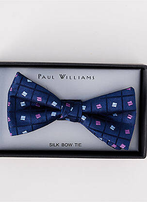 Papion broderie albastru PAUL WILLIAMS bărbat