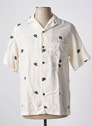 Cămașă cu mâneci scurte bej BY CHARLIE B bărbat