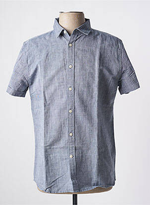 Cămașă cu mâneci scurte mâneci scurte albastru BY CHARLIE B bărbat