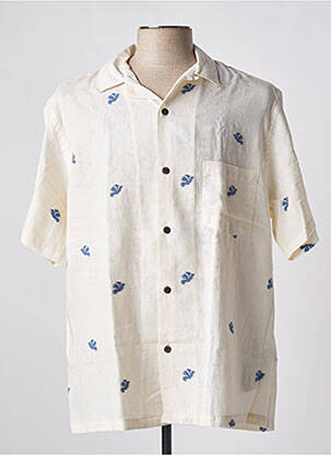 Cămașă cu mâneci scurte bej BY CHARLIE B bărbat