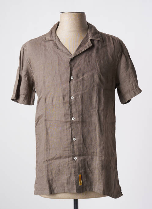 Cămașă cu mâneci scurte maro BY CHARLIE B bărbat