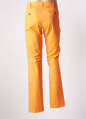 Pantalon chino țesătură poplin mărime normală portocalie BY CHARLIE B bărbat