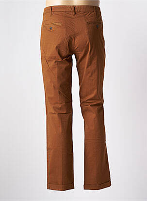 Pantalon chino țesătură poplin mărime normală maro BY CHARLIE B bărbat