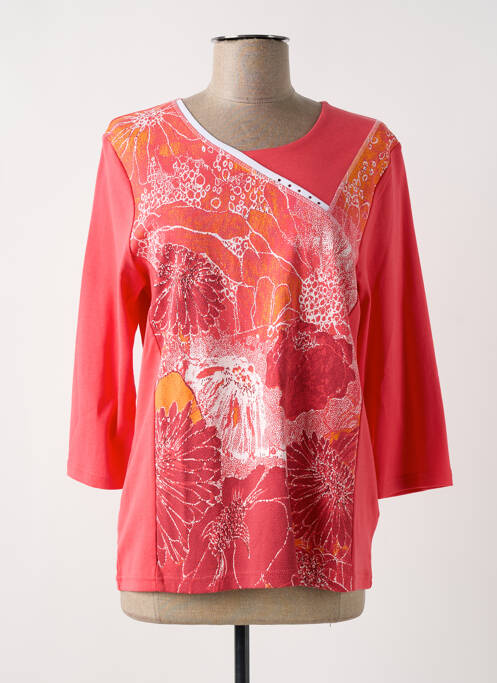 Tricou roz SIGNATURE femeie