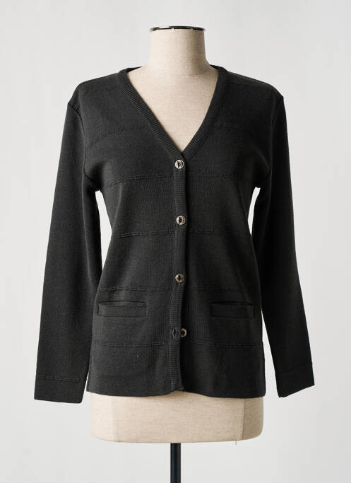 Vestă cu mâneci lungi gri ELEANE femeie