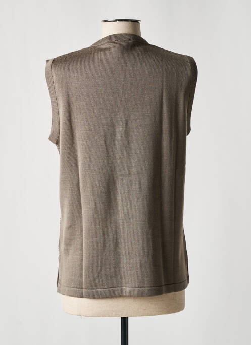 Vestă fără mâneci gri ELEANE femeie