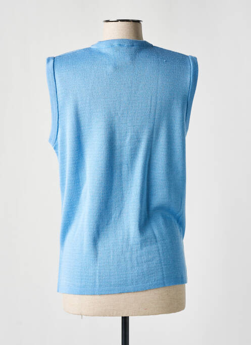 Vestă fără mâneci albastru ELEANE femeie