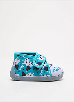 Papuci/Pantofi de casă verde TOOTI băiat