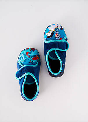 Papuci/Pantofi de casă albastru TOOTI băiat