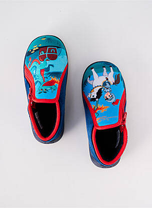 Papuci/Pantofi de casă albastru TOOTI băiat