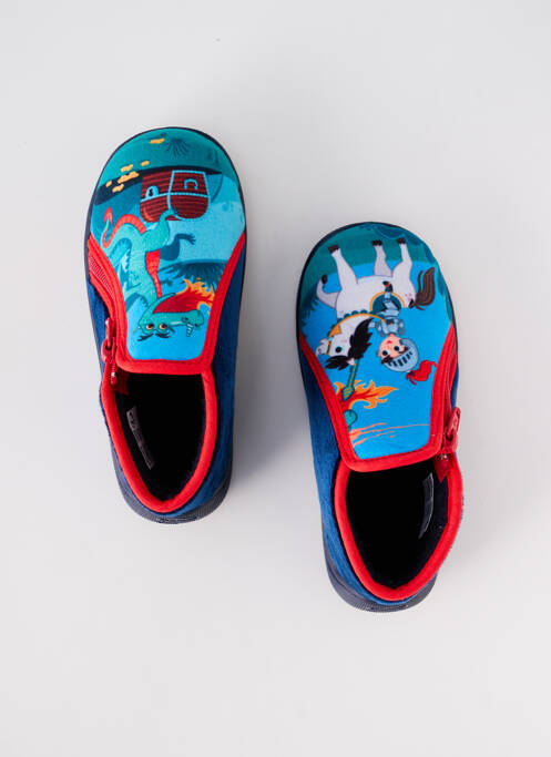 Papuci/Pantofi de casă albastru TOOTI băiat