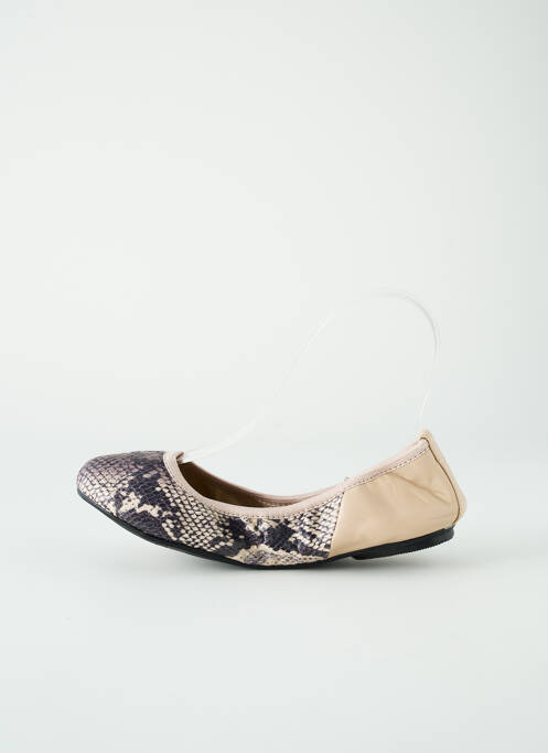 Pantofi cu toc bej BUTTERFLYTWISTS femeie