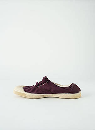 Adidași vârf rotund toc plat până la 3 cm violet BENSIMON femeie