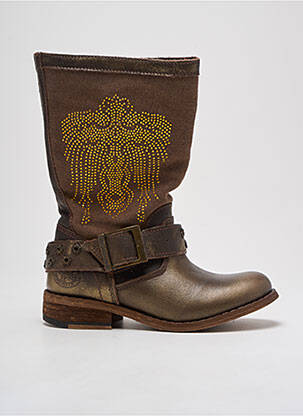 Botine/Ghete maro REPUBLYKA femeie