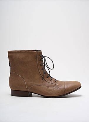 Botine/Ghete maro MISS SIXTY femeie