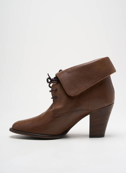 Botine/Ghete maro MELINE femeie