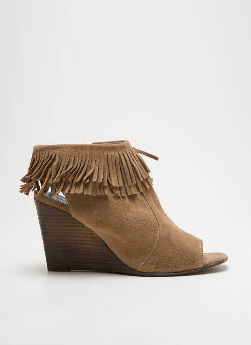 Sandale/Pantofi decupați maro MELINE femeie