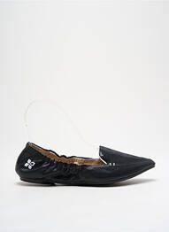 Mocasini material neted toc plat până la 3 cm negru BUTTERFLYTWISTS femeie