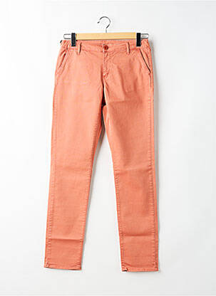 Pantalon chino buzunare portocalie LE TEMPS DES CERISES băiat