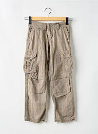 Pantalon cargo croială dreaptă bej SCOTCH SHRUNK garcon