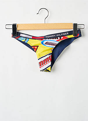 Chiloți de baie albastru TOMMY HILFIGER femeie