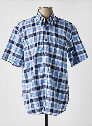 Cămașă cu mâneci scurte albastru LOUIS VICTOR bărbat