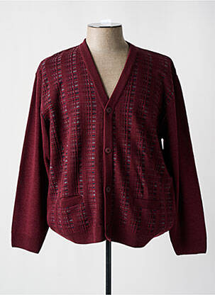 Vestă cu mâneci lungi roșu PAUL RHODAMEL bărbat