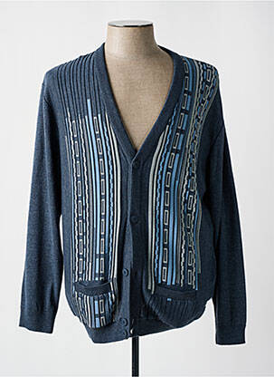 Vestă cu mâneci lungi albastru PAUL RHODAMEL bărbat