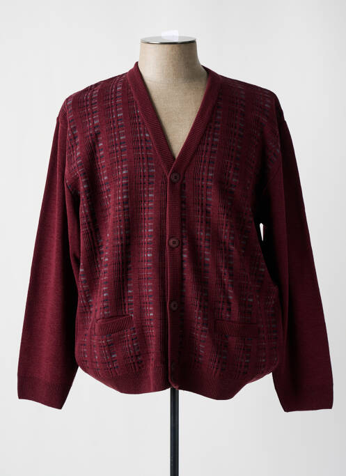 Vestă cu mâneci lungi roșu PAUL RHODAMEL bărbat