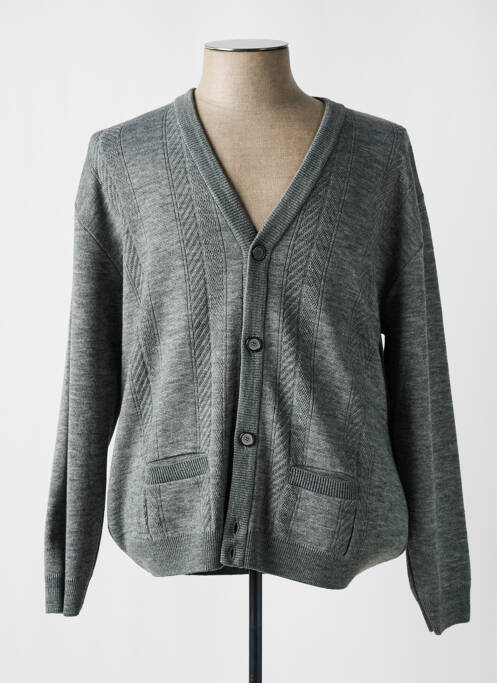 Vestă cu mâneci lungi gri RHODAMEL bărbat