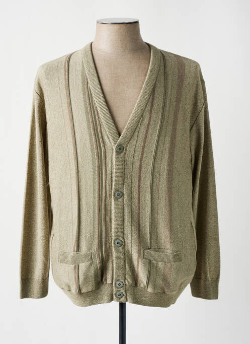 Vestă cu mâneci lungi verde PAUL RHODAMEL bărbat