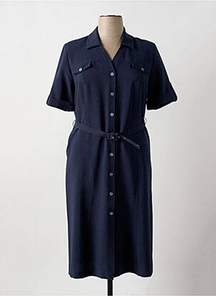 Rochie midi albastru FRANCE RIVOIRE femeie