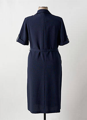 Rochie midi mâneci scurte mâneci scurte albastru FRANCE RIVOIRE femeie