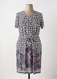 Rochie midi mâneci scurte mâneci scurte negru NAYAT femme