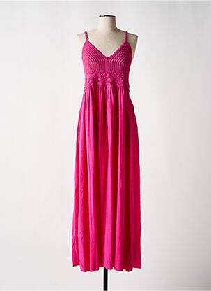 Rochie lungă roz CULTURE SUD femeie