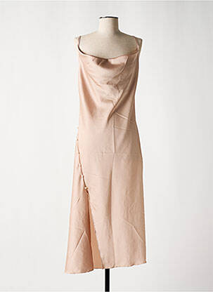 Rochie midi bej CULTURE SUD femeie