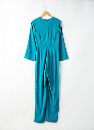 Salopetă-pantalon țesătură crep mâneci lungi verde DINA & DESS femeie