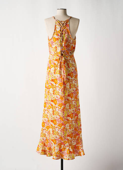 Rochie lungă portocaliu MOLLY BRACKEN femeie